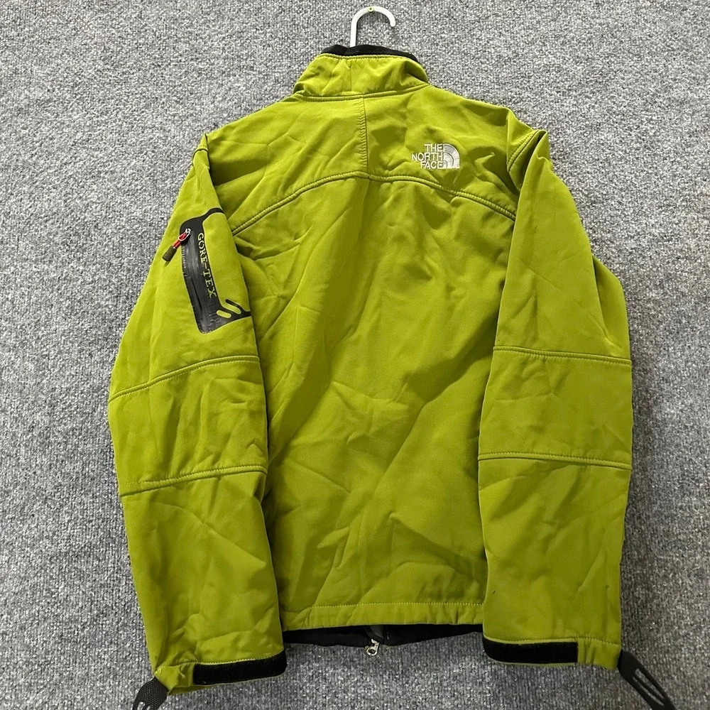 The North Face Jacket Mens Size S Lime Green Summit Series Gore-Tex Softshell